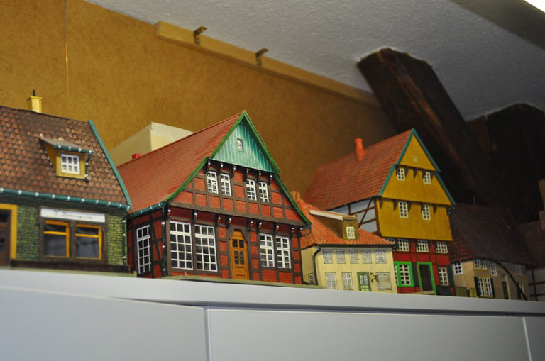 Miniatur-Häuser Bramscher Gebäude HVV