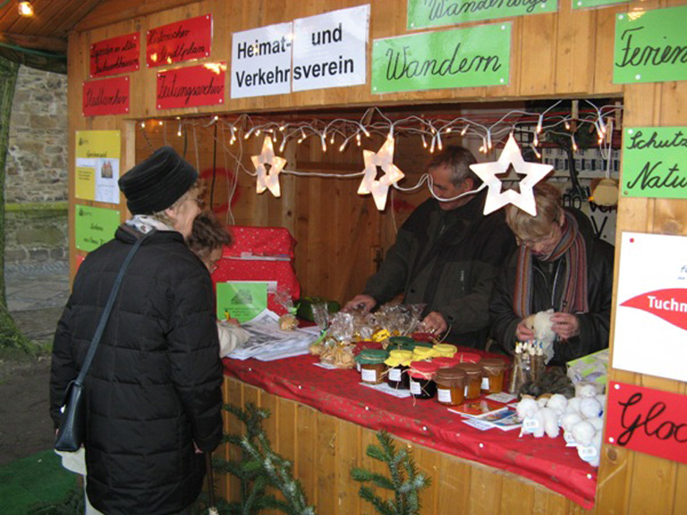Weihnachtsmarkt 2007 Stand HVV Bramsche